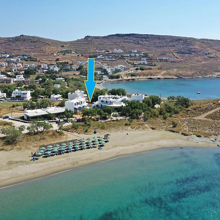 Nostos Beachfront Apartments & Studios Ájosz Joánisz Kültér fotó