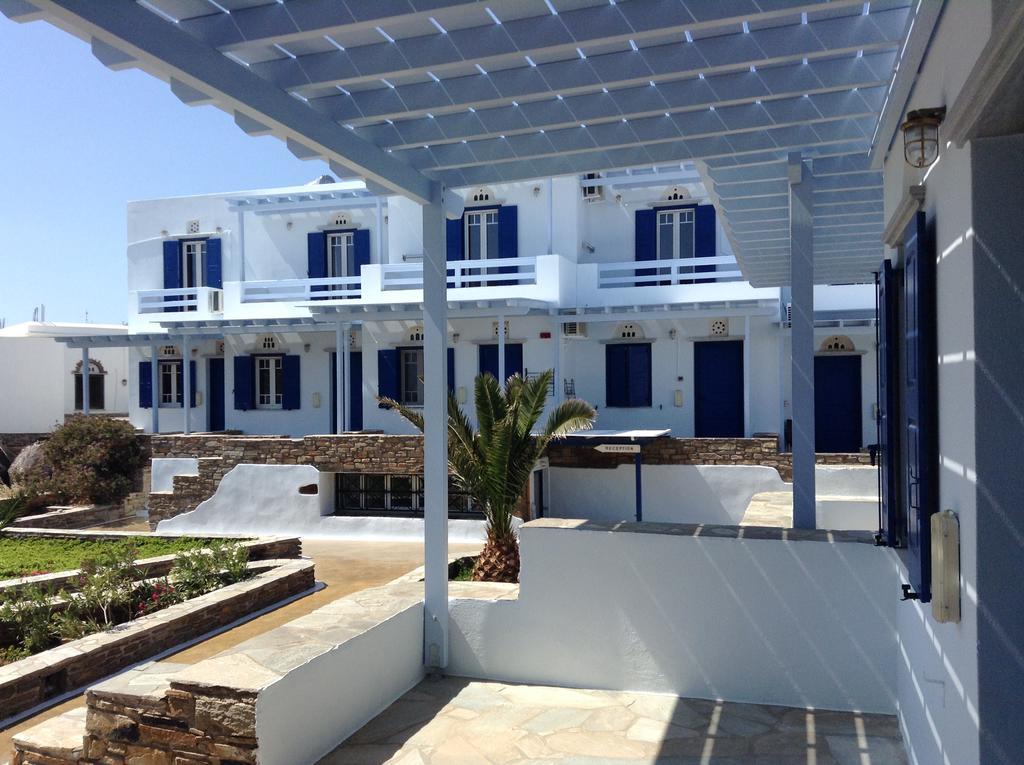 Nostos Beachfront Apartments & Studios Ájosz Joánisz Kültér fotó