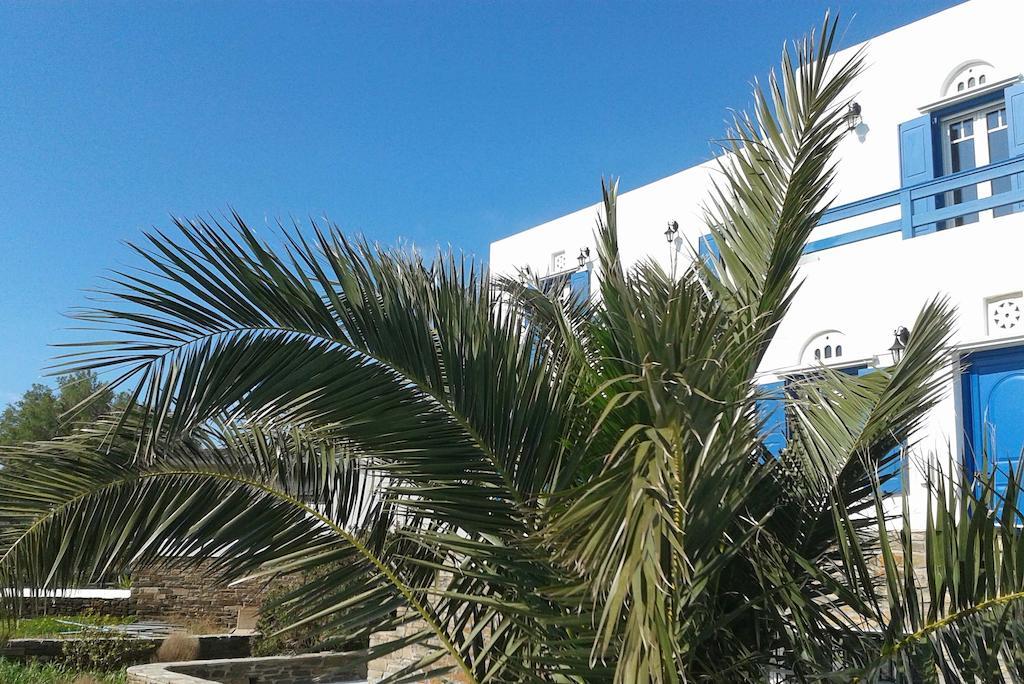 Nostos Beachfront Apartments & Studios Ájosz Joánisz Kültér fotó