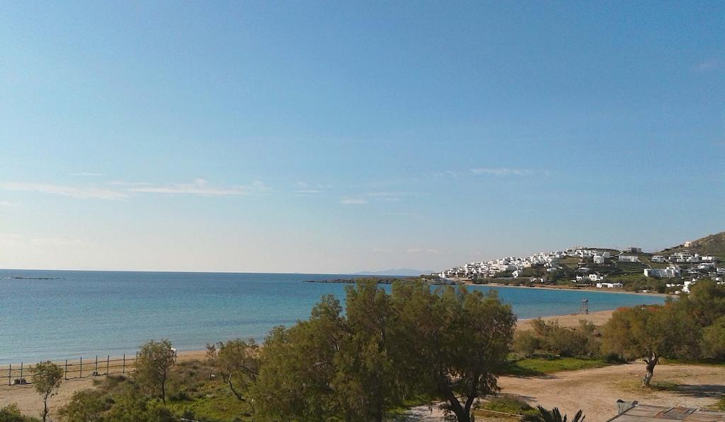 Nostos Beachfront Apartments & Studios Ájosz Joánisz Kültér fotó